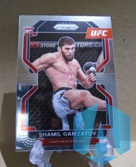 2022 Panini Prizm UFC Shamil Gamzatov #182 Base Rookie